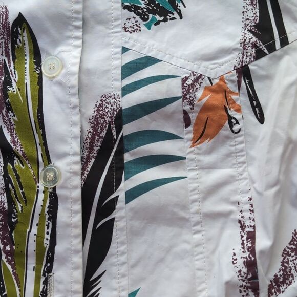 Marni Abstract Patterned Belted Shirt Jacket S - Picture 11 of 12